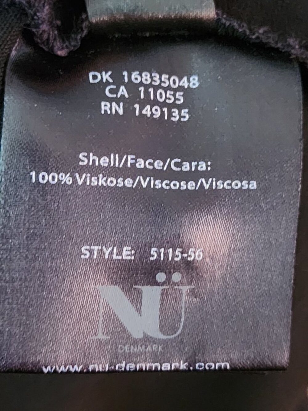 Nu Denmark Black Grommet Cowl Neck Tank - Picture 6 of 6